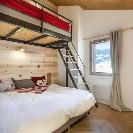 Alaska 7 130 M2 Balcony In Parking Apartman Val Thorens