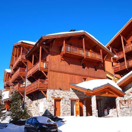 Alaska 7 130 M2 Balcony In Parking Apartman Val Thorens