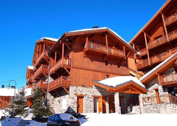 Alaska 7 130 M2 Balcony In Parking Apartment Val Thorens